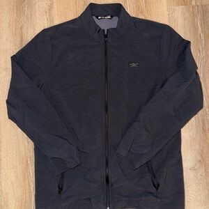 Travis Mathew Men's Black full zip up jacket